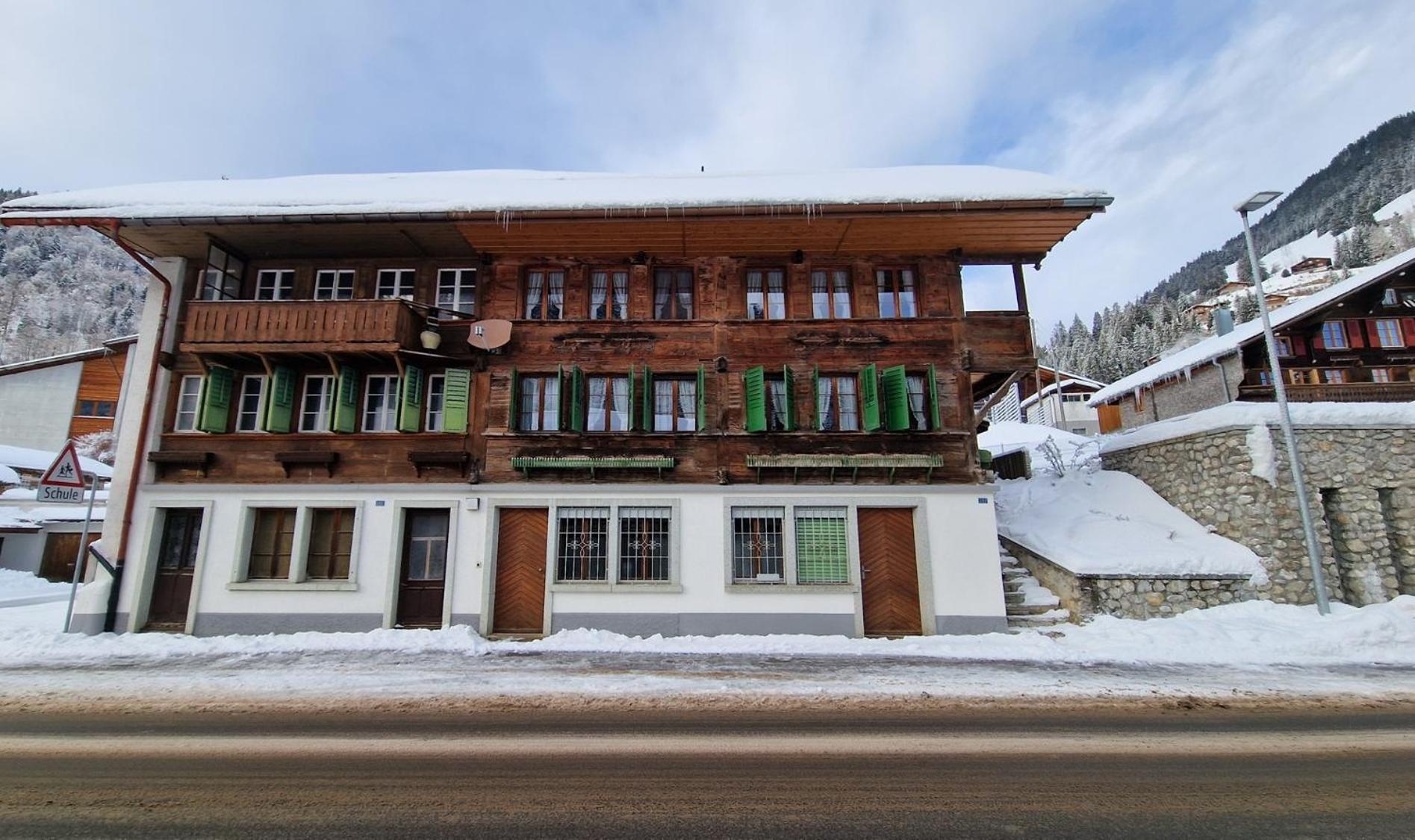 Hotel Cascade De Jaun Extérieur photo