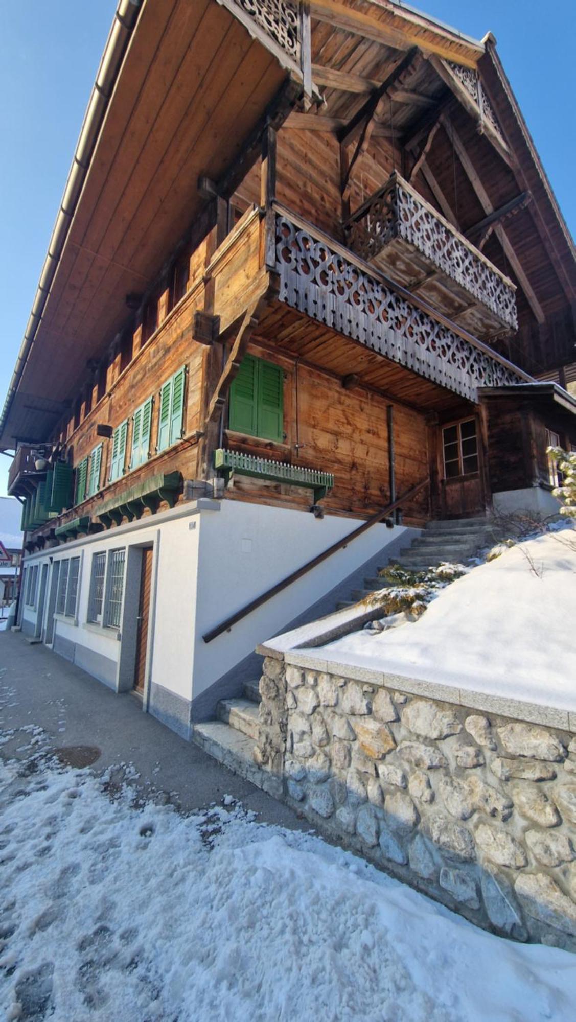 Hotel Cascade De Jaun Extérieur photo