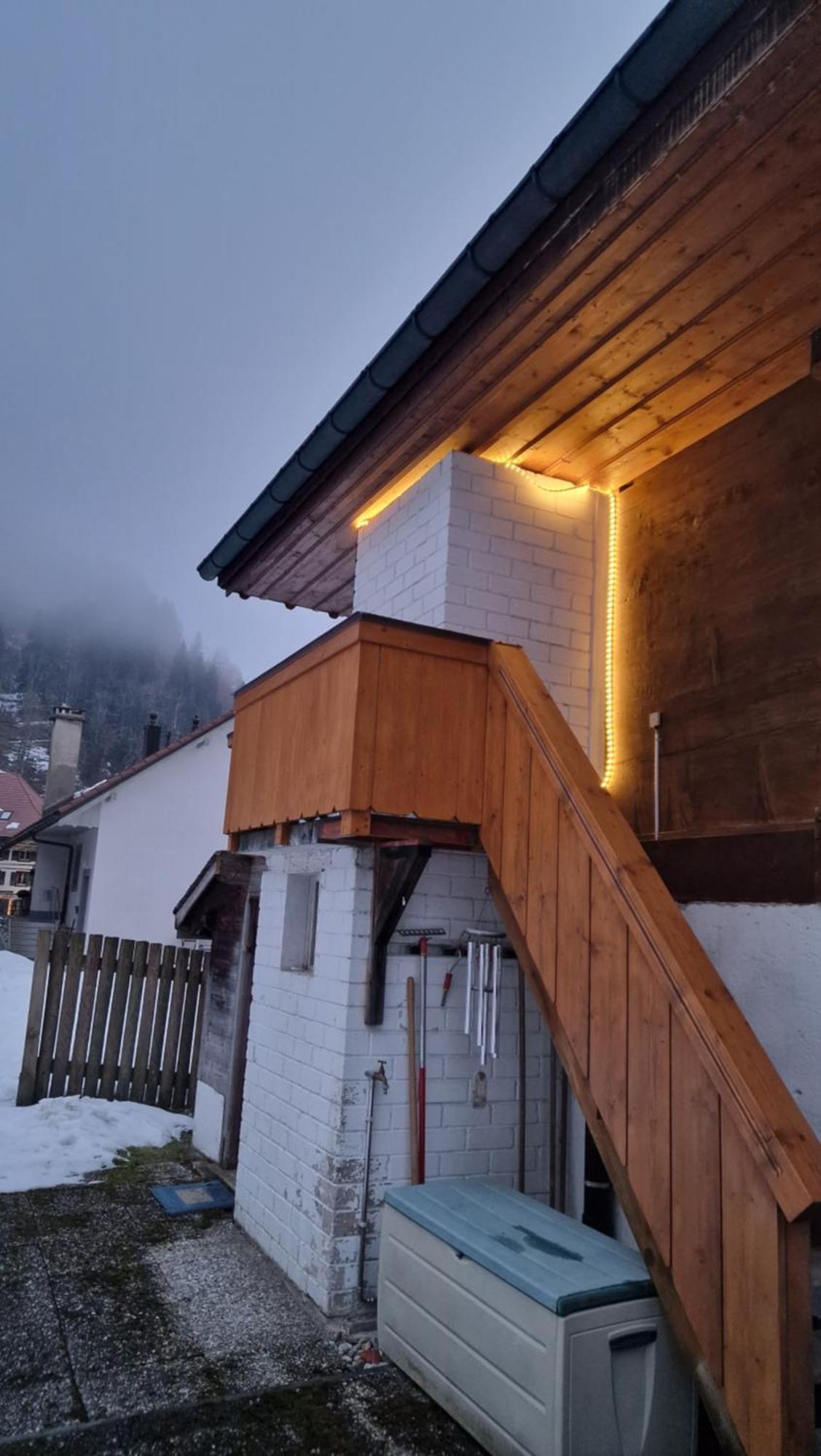 Hotel Cascade De Jaun Extérieur photo